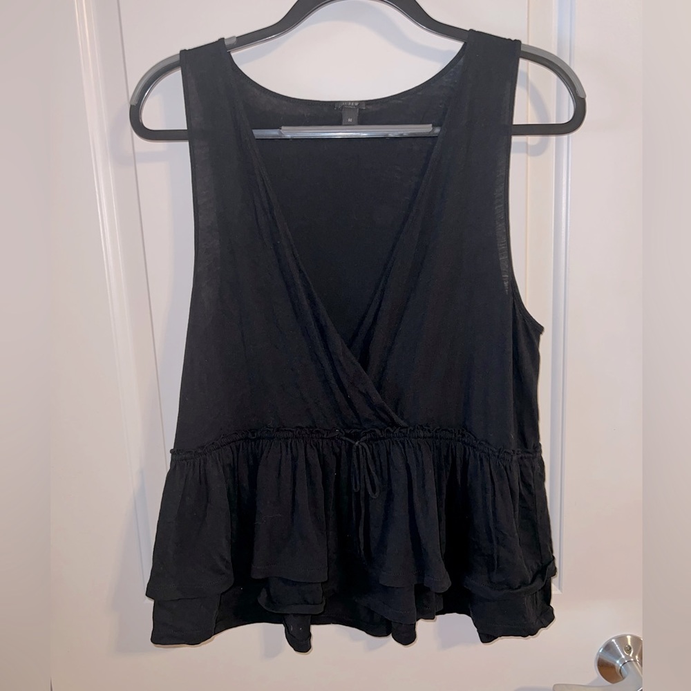 J. Crew black tank top